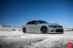 Dodge Charger SRT Hellcat on Vossen Wheels (HF-1) 2018 года